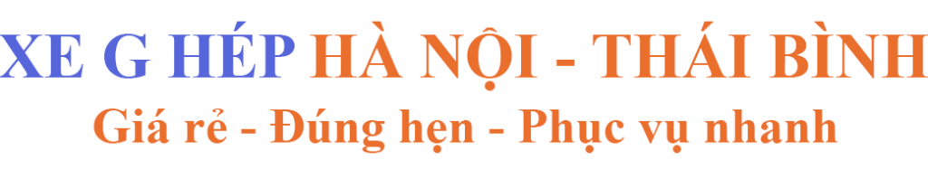 Xe Ghép Hà Nội – Thái Bình